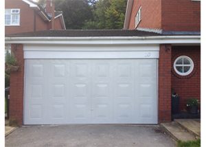 Metal Garage Door Spraying Cheshire